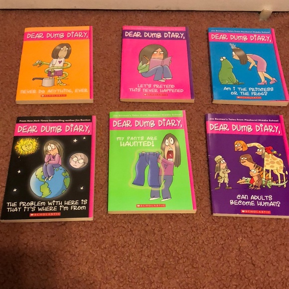 Scholastic Other - (6) Dear Dumb Diary Books